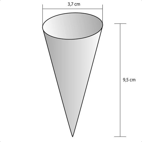 Embalagem Para Cone De Sorvete Mod Premium - 200un 4