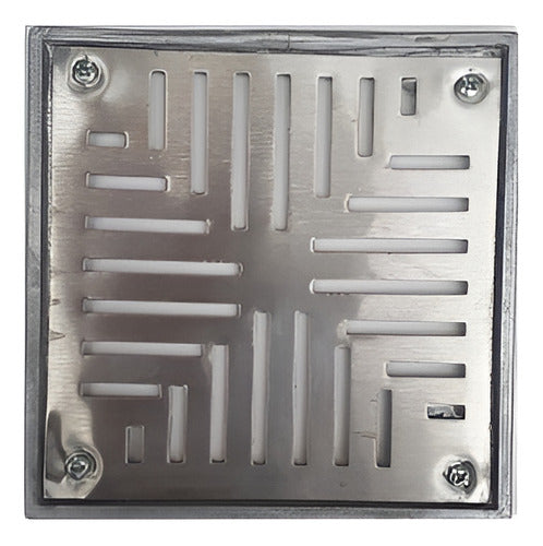 Steel Grate with Frame 14x14 0