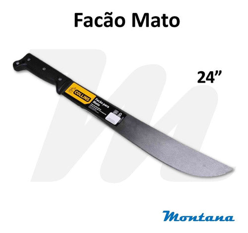 Facão Mato Afiado Legitimus 24 Polegadas - 75cm 4