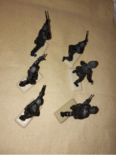 Soldaditos De Plástico Marca Britains. Alemanes 1/32. 4