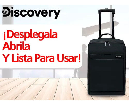 Discovery Foldable Semi-Rigid Travel Suitcase 3