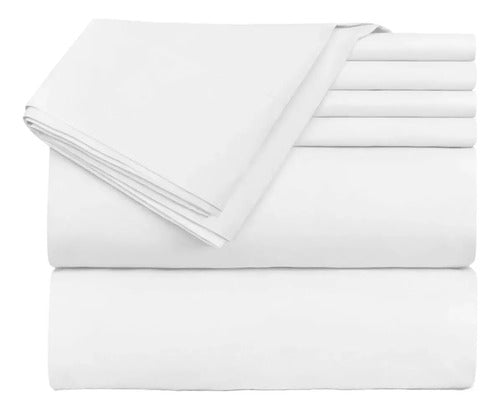 Super Soft 2 1/2 Sheets Set - White 1
