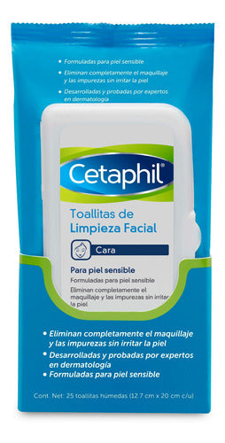 Cetaphil Toallitas Limpieza Facial Desmaquillantes 2 Un X25 1