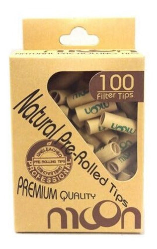 Moon Pre-Rolled Filters Tips X100u 0