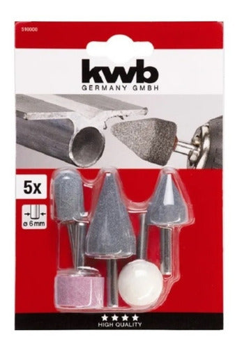 KWB Ceramic Abrasive Wheels Set 5 Pieces 49510000 2