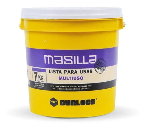 Durlock Masilla Lista Para Usar, 7kg - Capri Materiales 0