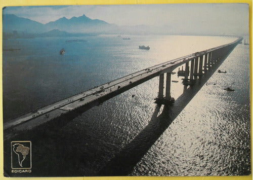 Postal De Rio De Janeiro Brasil - Puente De Niteroí 0