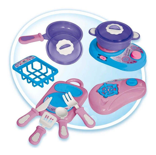 Ditoys Disney Princess Kitchen Set with Accessories in Carrying Case 4