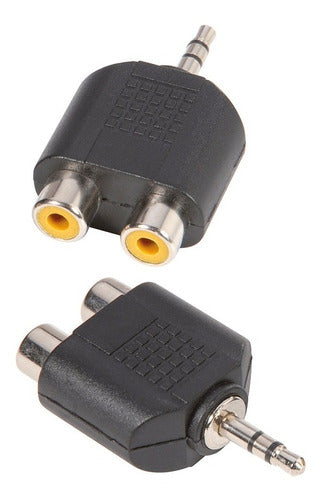 Adam Hall RCA to Mini Plug Stereo Adapter 7550 0