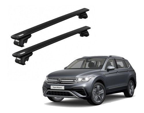 Thule Wingbar Evo Black Volkswagen Tiguan- Taos 1