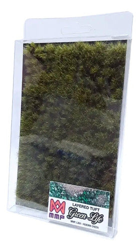 Diorama Static Grass Tuft 2/6mm Reborn Green 0