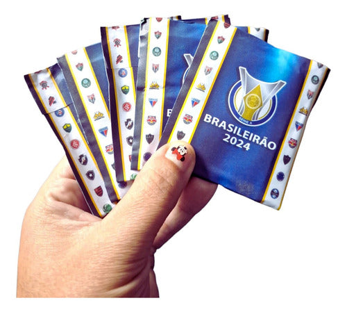 Kit 200 Cards Brasieleirao 2024 = 50 Pacotes Para Bater Bafo 1