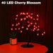 Bolylight Cherry Blossom Tree Lamp - Artificial Tree with 40 LED Lights 2