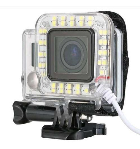 Shoot Luz Led Anillo Usb Iluminacion Compatible Gopro 2