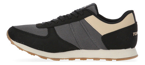 Topper Zapatillas T.350 Mesh En Negro Y Gris | Dexter 1