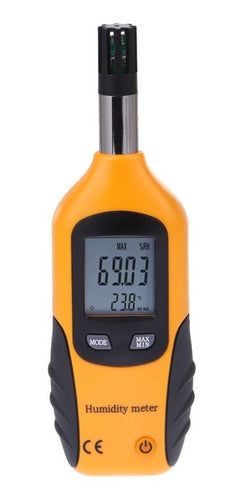 Digital Psychrometer Humidity Bulb Tester LCD Hume 1