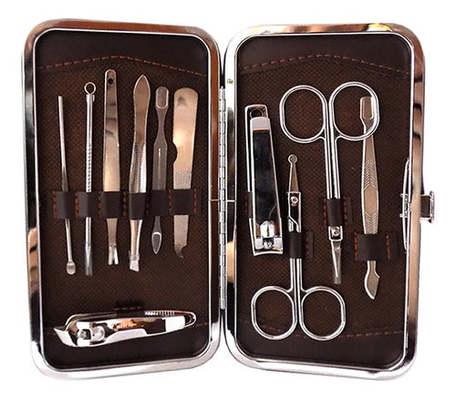 JTA STORE TECHNOLOGY Set 11 Piezas Con Estuche Para Manicura 0