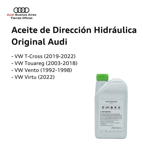 Audi Hydraulic Steering Oil for Volkswagen Scirocco 2012 Onwards 3