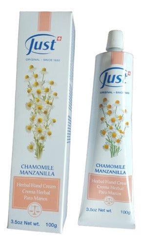 Just Chamomile Cream 100g + 2 Samples of Your Choice 0