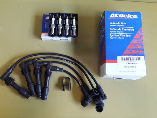 ACDelco Chevrolet Vectra 16V Cable and Spark Plug Kit 3