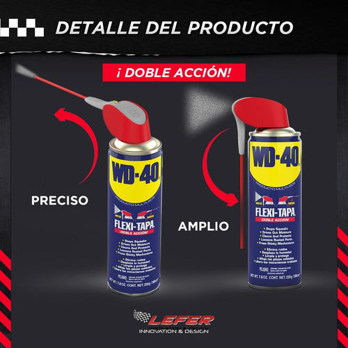 WD-40 Flexi Tap Lubricant Multi-Purpose 220g Double Action X 2 4