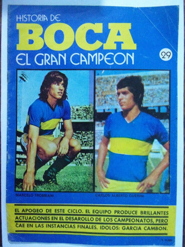 Revista Historia De Boca El Gran Campeon N°29 0