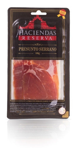 Presunto Serrano Fatiado Haciendas Und 100g 0