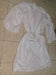 Special Size White Fabric Tunic 140cm with 3/4 Sleeve and Cord 0