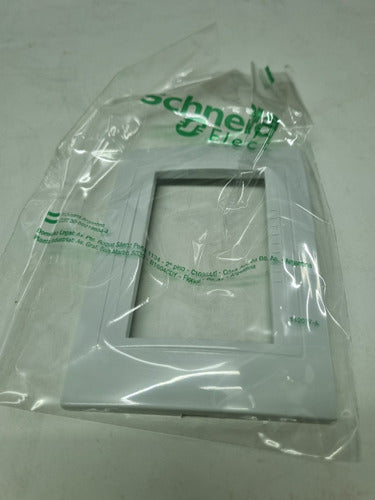 Schneider Electric Tapa 3 Modulos Base Blanco 2