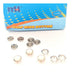 TMP Double Pearl Ring Matrix 11mm + 200 Double Pearl Ring Clips 11mm 4