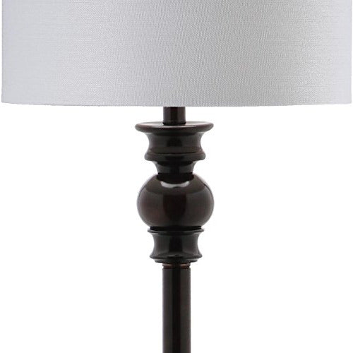 Safavieh Lighting Collection Alphie Ebony Floor Lamp 1