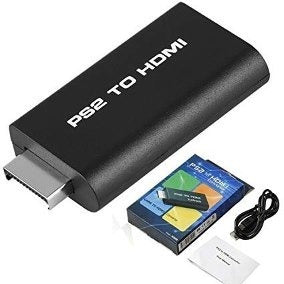 Mania-Electronic HDMI Adapter for Playstation 2 HD 720 PS2 to LED TV Audio 2