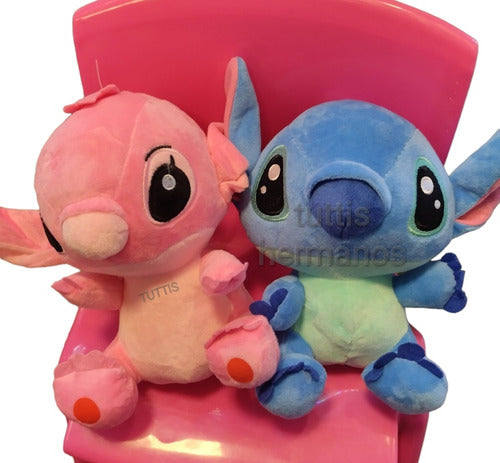 Stitch Plush Toy in Love 0