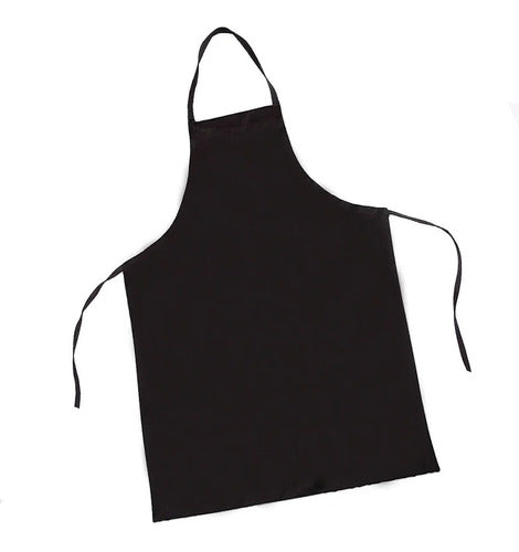 Set of 12 Aprons with Divided Pocket in Stain-Resistant Mechanical Tropical Fabric 2