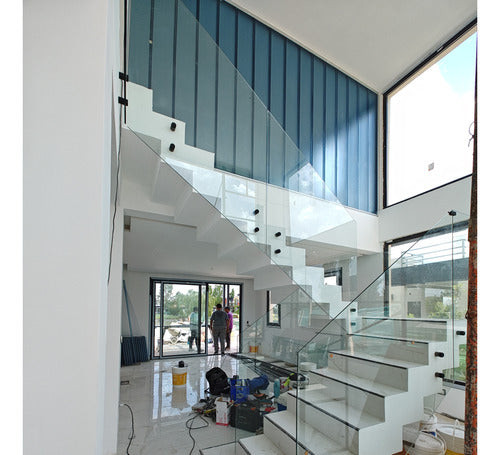 Herramar Glass Railing for Stairs and Balconies 1