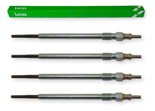 Lucas Preheating Glow Plug Kit for Fiat Toro 2.0 MTJ 16V 0