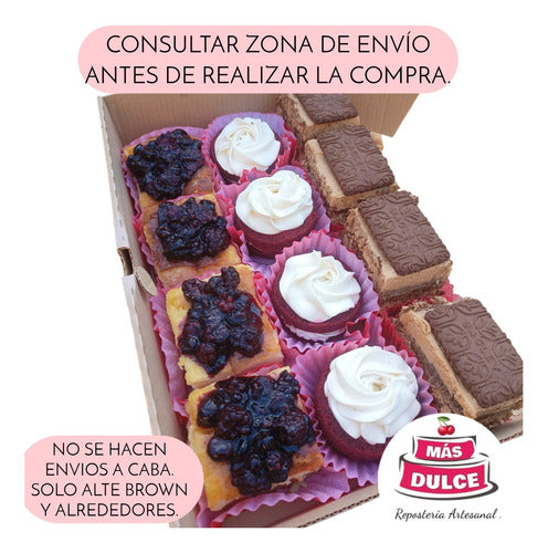 Más dulce Petit Fours, Bocaditos De Tortas Mesa Dulce Zona Sur 0