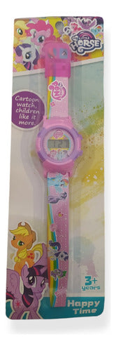 Reloj Infantil My Litle Pony Para Niñas Buena Presentación 0