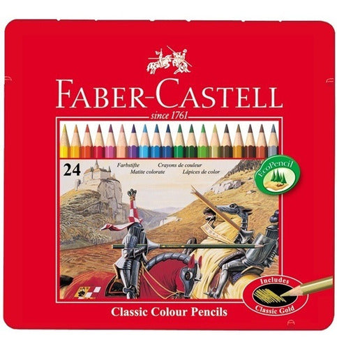 Faber Castell 36 Colors in Tin - Mosca 1