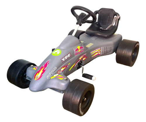 MIPONG® Karting A Pedal Auto Coche Formula 1 Rodacross 0