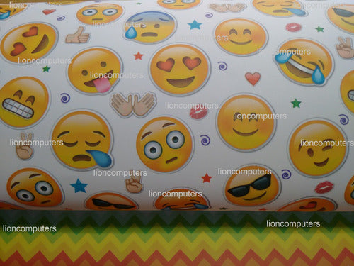 Cartulina Bifaz Emojis New Twitter Model 70x50 cm 10 Sheets 1