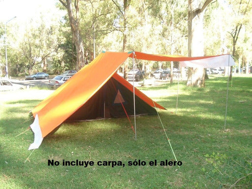 Open Awning for 6-Person Tent - Paimun Camping 0