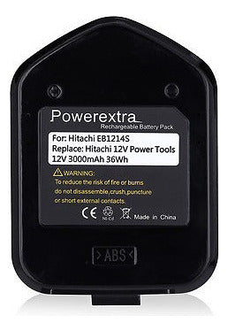 Batería 12v 3000mah Ni-cd Vaina Estilo Para Hitachi Eb1214s 6