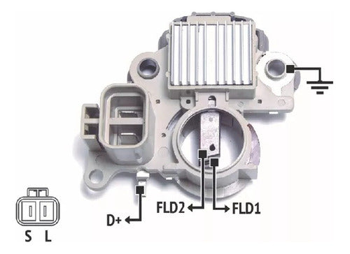 Regulador De Voltaje Alternador Mitsubishi Rnmi T09780 0