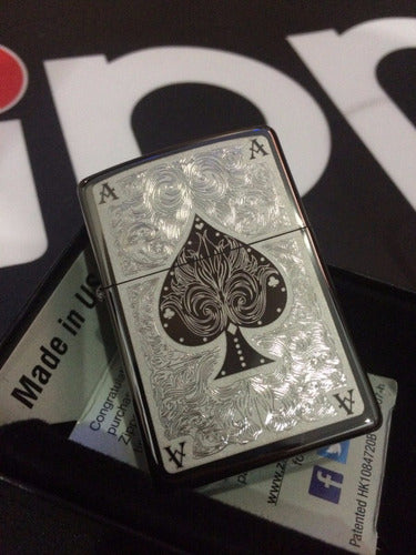 Zippo Original Lighter Model 28323 Warranty 4