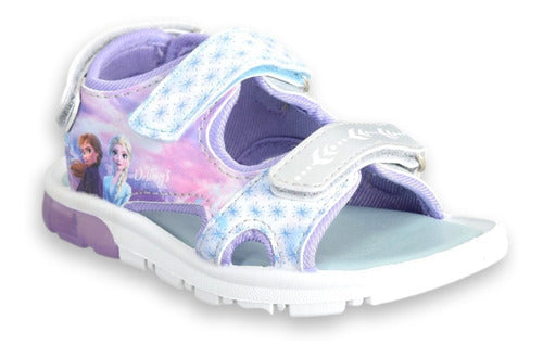 Footy Frozen Sandals with Lights - Elsa and Anna 1