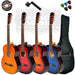 GarageMusic Electro Criolla Clasica Guitarra con Funda Acolchada Manivela y CD 0