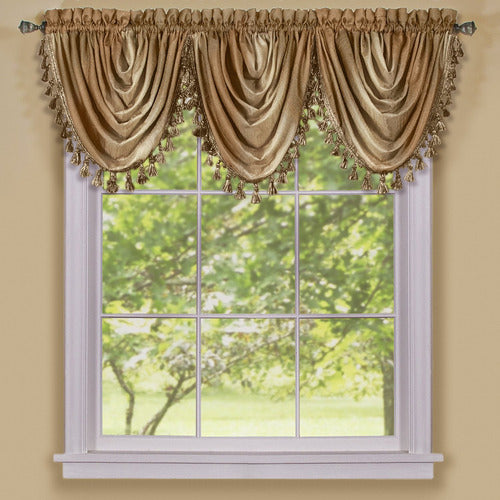 Achim Home Furnishings - Gradient Color Valance Style 0