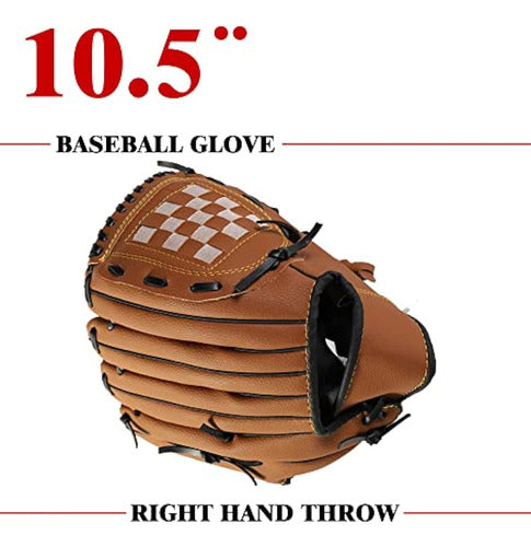 EASY BIG Softball Baseball Bat Set with Glove and Balls 1