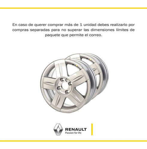 14" Renault Sandero Stepway 2011 Wheel Rim 3